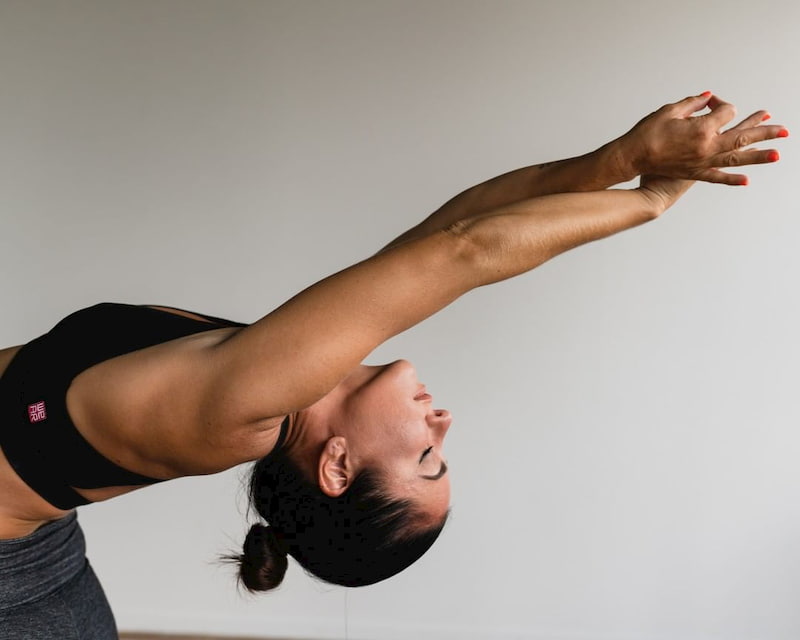 woman exercising