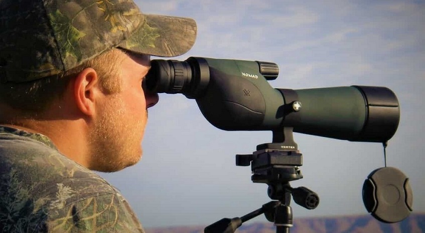 Spotting scope lens