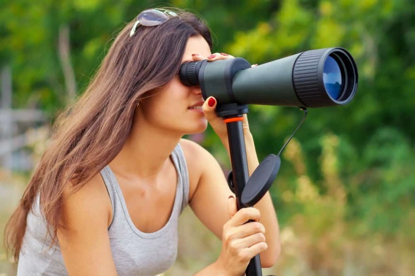 Spotting scope magnification