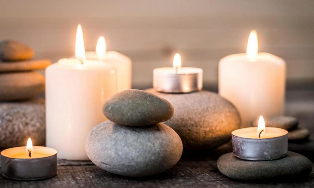 Candles for aromatherapy
