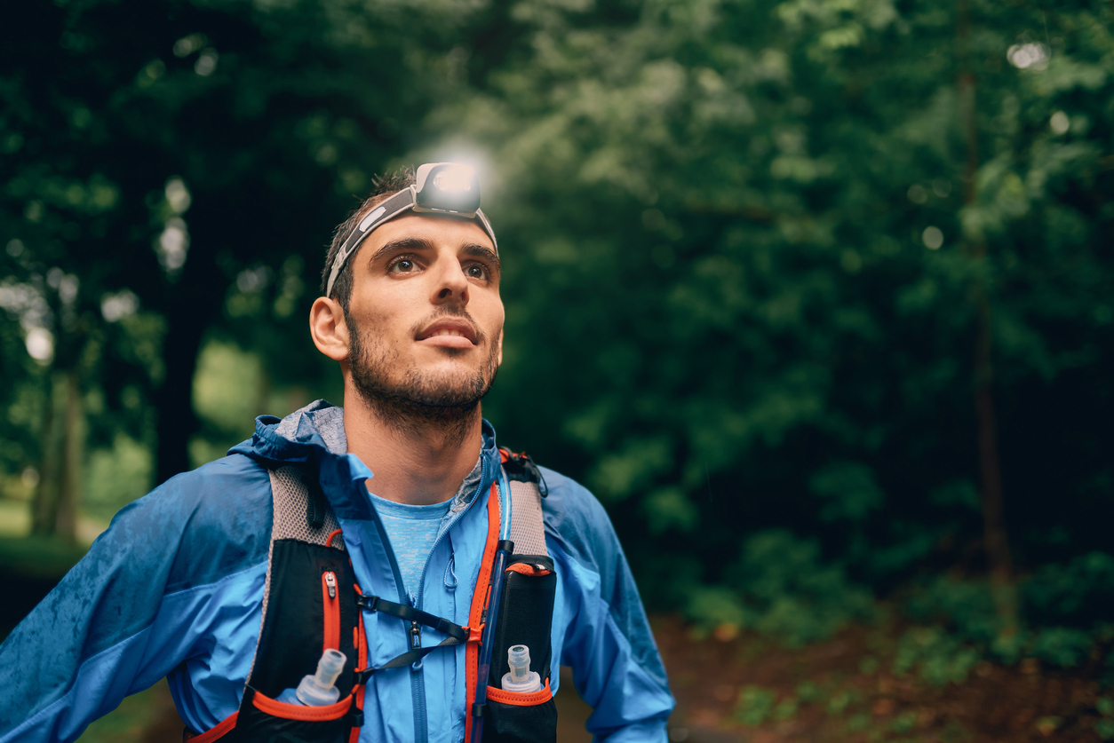 Headtorch running