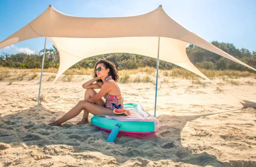 beach sun tent